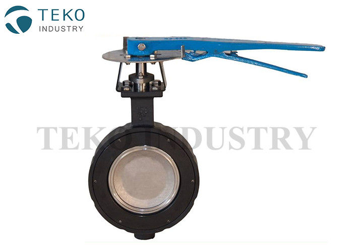 China Wafer End Connection Double Eccentric Butterfly Valve With Reliable Sealing Performance company