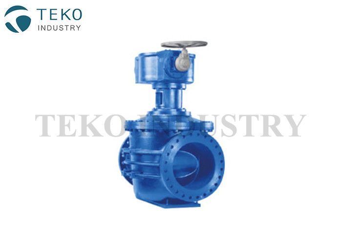 buy Top Entry Double Seated Industrial WCB Ball Valve Cone Shape With No Clogging online manufacturer