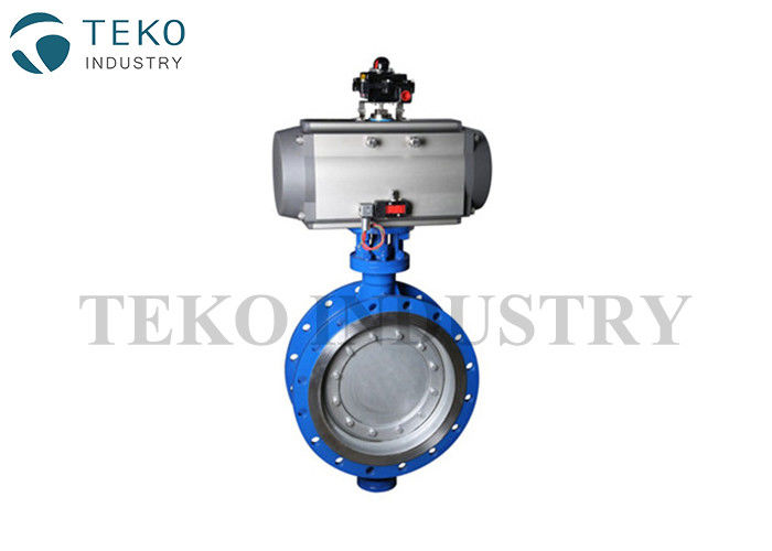 buy No Friction Pneumatic Butterfly Valve Zero Leakage Adjustable WIth Long Lifttime online manufacturer