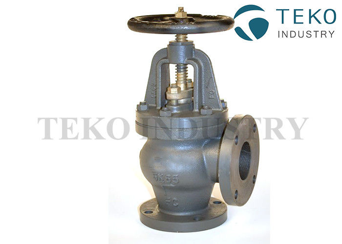 buy Cast Iron Material Bolted Bonnet Marine Stop Check Valve JIS F7306 Manual Operated online manufacturer