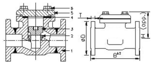 High Pressure Check Forged Steel Valves Piston Type Swing Type In ASTM A182 F304 F316 0