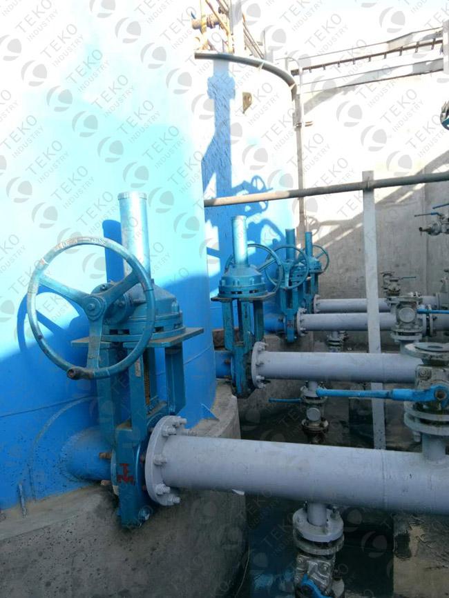 Highly Abrasion Resistant Knife Valve Natural Rubber Material Seat For Slurry 0