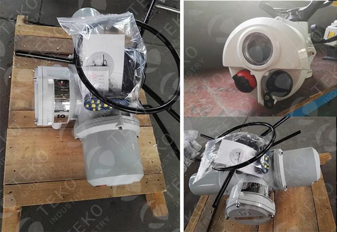 Electric Actuated / Motor Operated Gate Valve Hard Faced Pipeline With Simple Structure 0