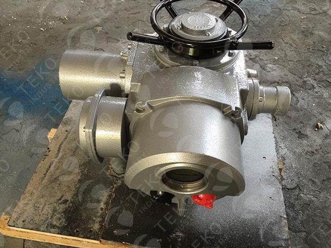 Electric Actuated / Motor Operated Gate Valve Hard Faced Pipeline With Simple Structure 1