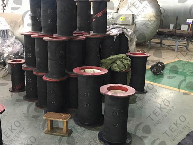 Pneumatic Actuated Handmade Sleeve Fabric Cord Enhanced Pinch Valve For Mining Pelletizing 0