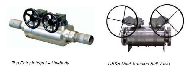 DBB Anti - Static MSSP Flanged Ball Valve / Trunnion Mounted Ball Valve 0