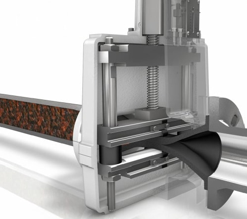 Regulating Open Body ANSI 16.5 Slurry Pinch Valve 0