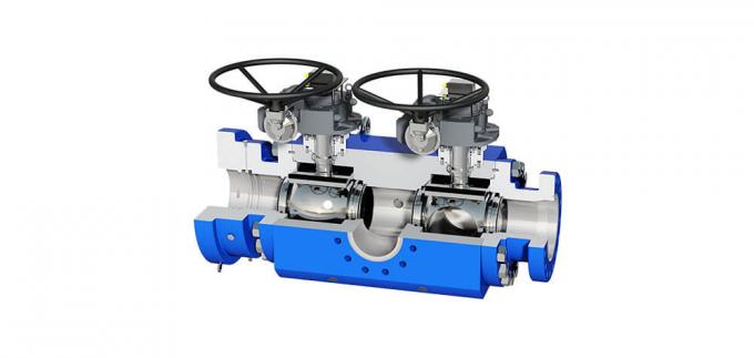 Class 2500 Trunnion Ball Valve With Self Relieving Vent 1