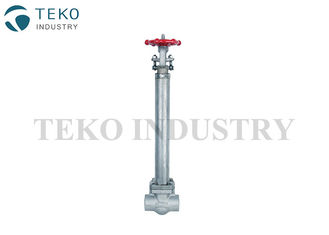 Handwheel Operation Forged Steel Valves , Cryogenic Gate Valve With Extension Stem
