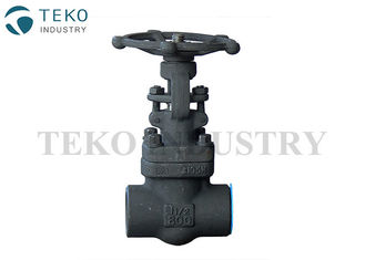 Conventional Port Forged Steel Gate Valve Handwheel Operation For Petrochemical Industry