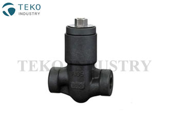 Full Port Forged Steel Check Valve Handwheel Operation With NPT Flanged End