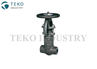 Pressure Seal Bonnet A105N Forged Steel Globe Valve With NACE MR0175 Material