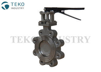 Metal Seated High Temperature Butterfly Valve Anti - Leakage With Long Service Life