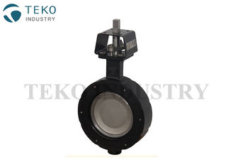 High Strength 24 Inch Wafer Lug Butterfly Valve With Pneumatic / Electric Actuator