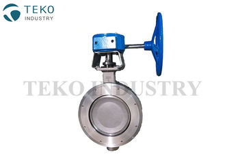 Carbon Steel High Performance Butterfly Valves , Flanged Butterfly Valve With Bubble Tight Shutoff