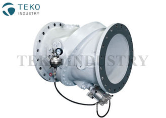 Tilted Disc Industrial Check Valve Minimum Pressure Loss With Oil Dashpot For Water