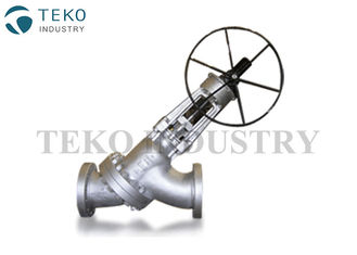 Y Pattern Shape Carbon Steel Globe Valve With Excellent Resistance To Thermal Cycling