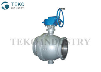 Metal To Metal Sealing Flanged Ball Valve Reduced Bore For High Temperature Service