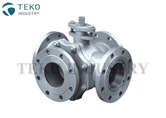 Straight Type Four Way JIS Valve Low Flow Pressure Drop Silent Operation For WOG