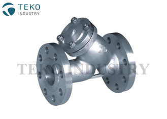 Industrial Use JIS Valve Carbon Steel Material Y Type Anti - Leakage For Pipelines