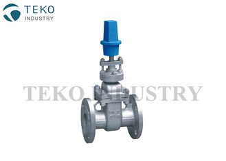 Square Head Flanged End JIS Valve , Carbon Steel Gate Valve For Undergrond Service