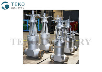 Fully Open / Close High Temperature Gate Valves With Flange End Butt Weld End