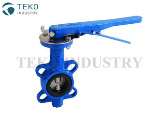 NBR Liner API609 Butterfly Valve , Stainless Steel Butterfly Valve With Long Cycle