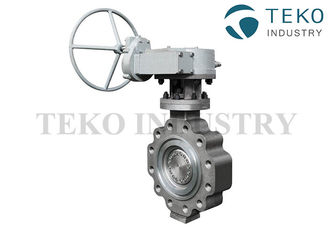 High Pressure Worm Gear Three Eccentric Butterfly Valve For Steam 2" - 60"