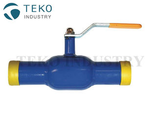 Buried Underground WCB API608 Soft Seated Ball Valve For Gas Distribution