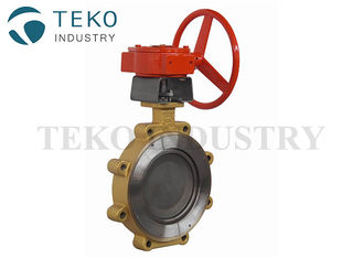 Double Eccentric High Temperature Butterfly Valves With Lug Wafer End CE Certificate