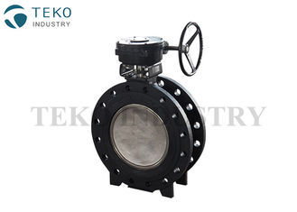 Flange End Carbon Steel Butterfly Valve Lever Operation For High Pressure Water
