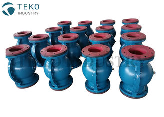 Aluminum Body Hose Slurry Pinch Valve , Compressed Air Actuated Pinch Valve For Longtime Service