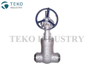 Self - Tightening Sealing Wedge Gate Valve , High Pressure Gate Valve For Power Station