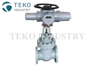 High Pressure Solid Wedge Gate Valve Electric Actuated WC6 WCB  CE PED