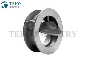 SS Single Door Spring Loaded Wafer Check Valve With No Water Hammer