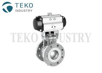 Metal Seated V Notch DN 1/4″ Pneumatic Ball Valve