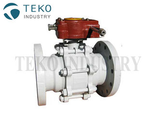 Fire Safe Stainless Steel API 607 Flanged Ball Valve