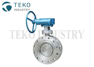 Laminated Seat Ring Triple Eccentric Class 150 SS Butterfly Valve