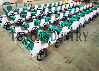 High Pressure Electric KGB Knife Gate Valve Flange End For Slurry