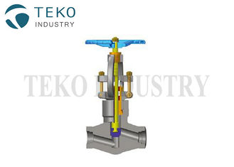 F51 Material High Pressure Globe Valve For Super Heat Steam