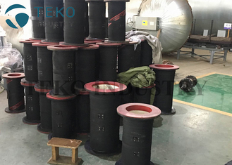 Handmade Fibercord Reinforced Sleeves Replaceable For Red Pinch Valve
