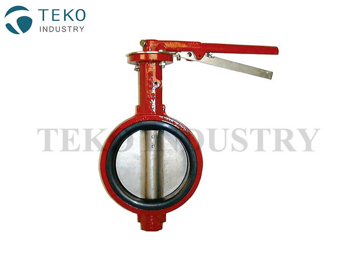 buy Bubble Seal Rubber Seat API609 Butterfly Valve ISO7005-2 For Petrochemical Processing online manufacturer