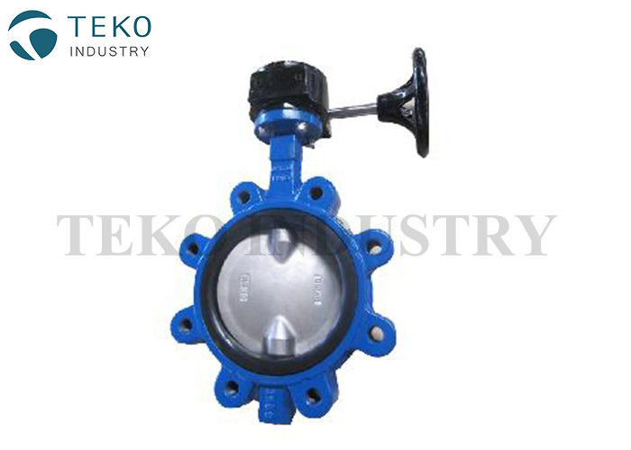 buy SS Disc API609 Butterfly Valve , Fully Lugged Butterfly Valve With Bi - Directional Seal online manufacturer