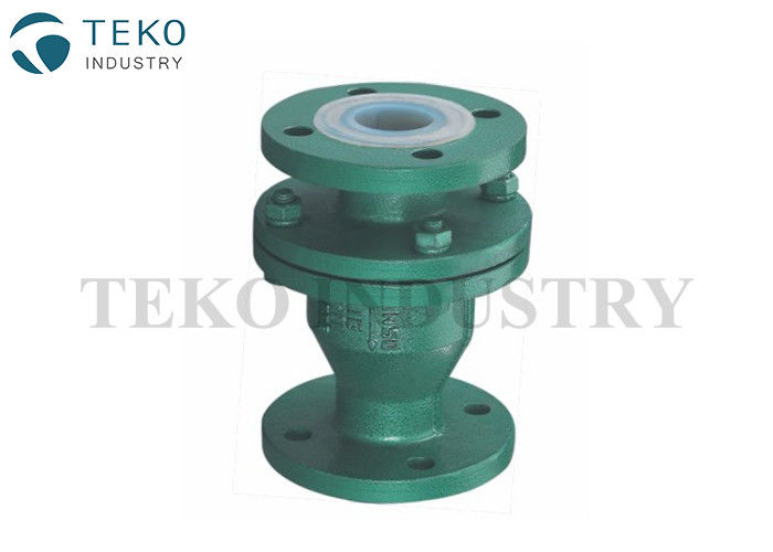 buy Swing Type Toxic Liquid Check Valve PTFE Long Pattern Fluoropolymer Plastic Coating online manufacturer