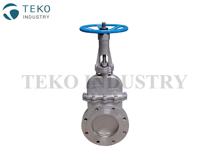 buy Completed Closed Knife Valve , Bonneted Design Cast Steel Valves With No Emission online manufacturer