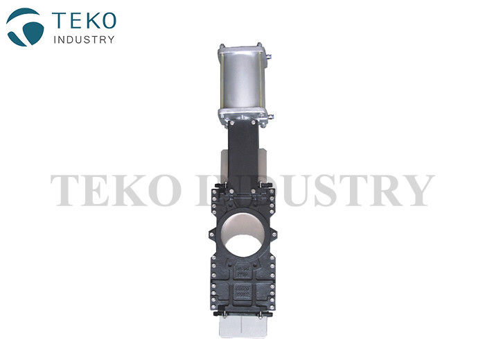buy Bonnetless Non - Clogging Wafer Connection Valve Full Bore Through Conduit For Paper Mill online manufacturer