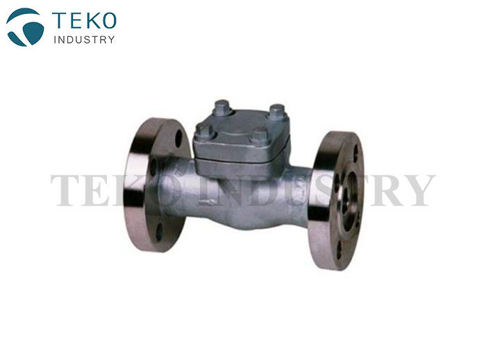 China High Pressure Check Forged Steel Valves Piston Type Swing Type In ASTM A182 F304 F316 factory