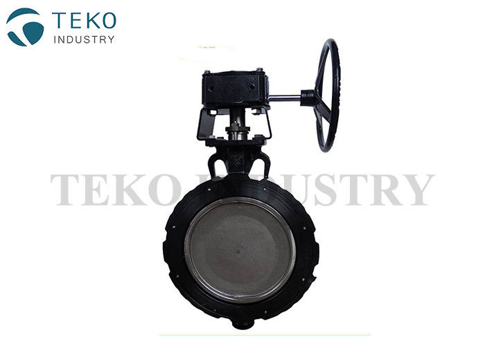 buy High Cycle Worm Gear Metal Seated Butterfly Valve Minimal Wear With Zero Leakage online manufacturer