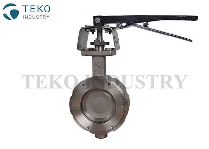 buy Stainless Steel Body High Performance Butterfly Valves Wafer End Bidirectional Seal online manufacturer