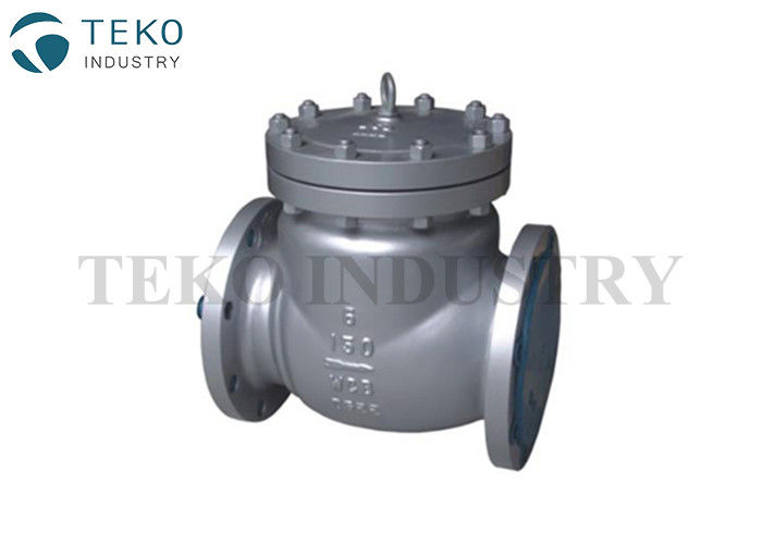 buy Bolted Cover Swing Type Industrial Valves , Non Return BS 1868 Check Valve With Low Pressure Drop online manufacturer